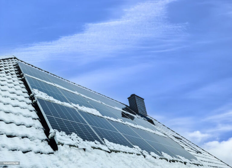 zonnepanelen opbrengst winter